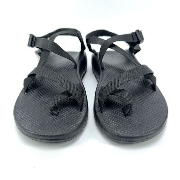 Chaco Men\'s ZCLOUD Classic Beach Walking Hiking Black  US 12 / EU 45 Sandals